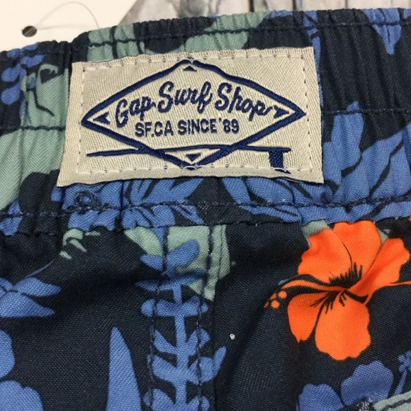 Gap Boys 12 18 Months Dinosaur Swimsuit Swim Trunks - Picture 3 of 5